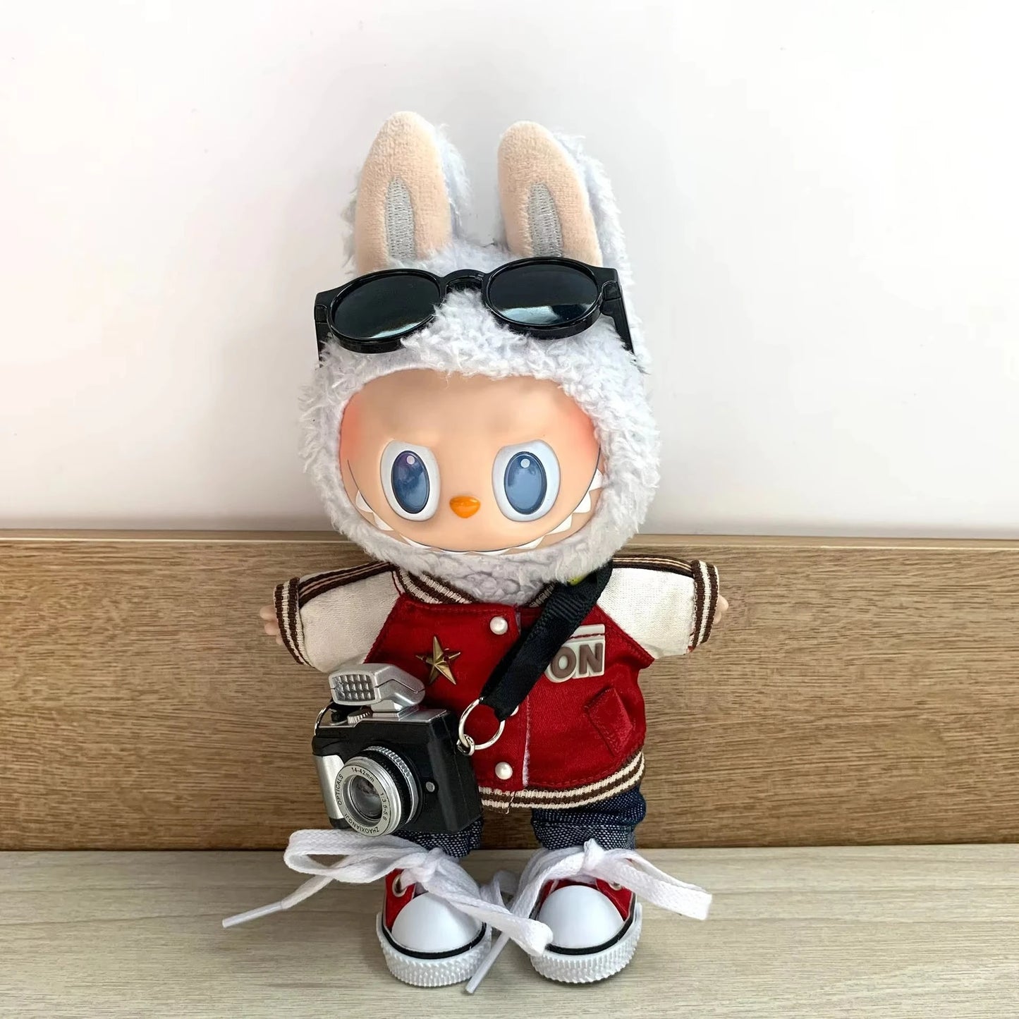 Labubu Clothes – Conjunto de chaqueta de béisbol