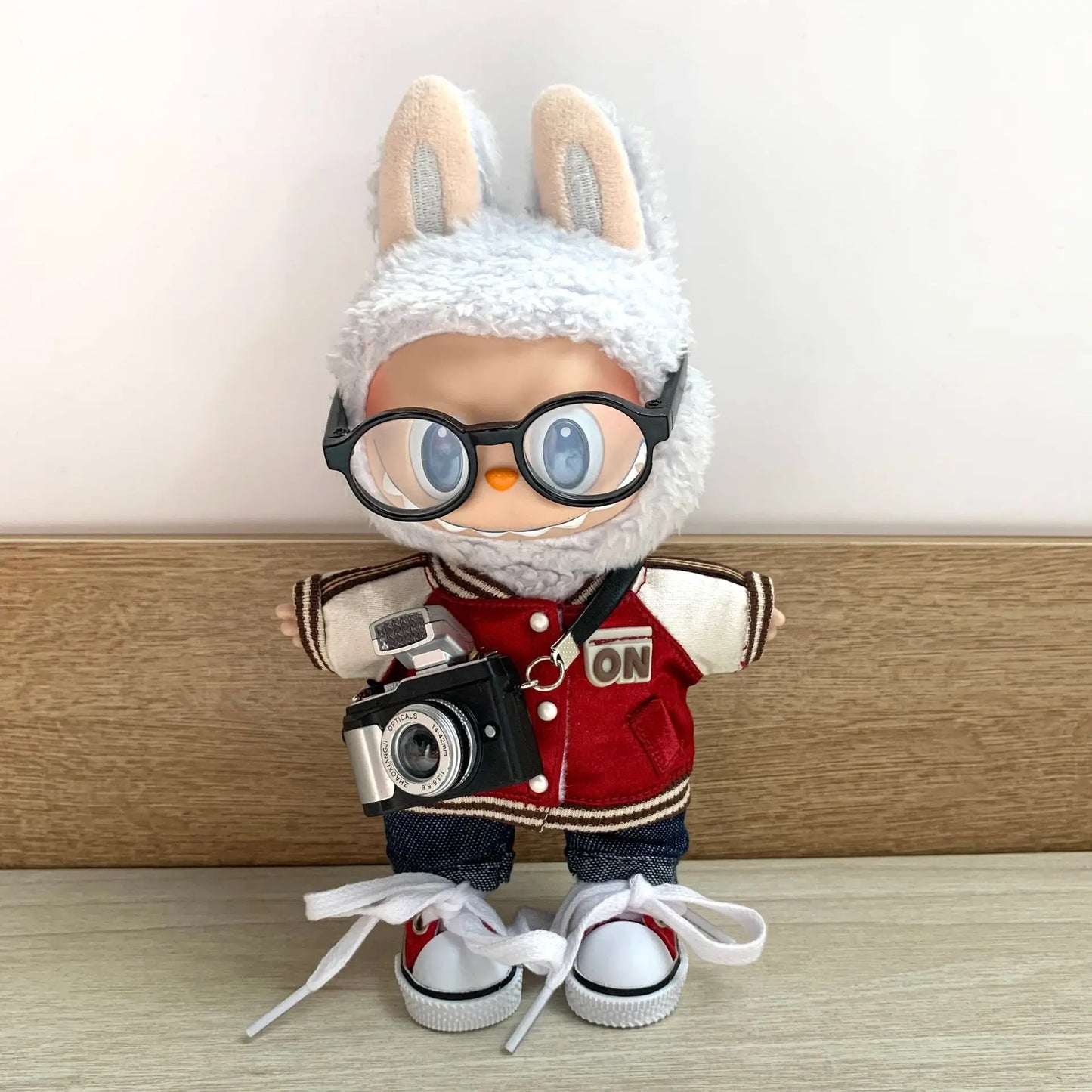 Labubu Clothes – Conjunto de chaqueta de béisbol