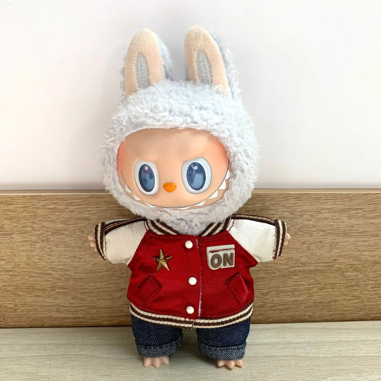 Labubu Clothes – Conjunto de chaqueta de béisbol