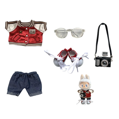 Labubu Clothes – Conjunto de chaqueta de béisbol