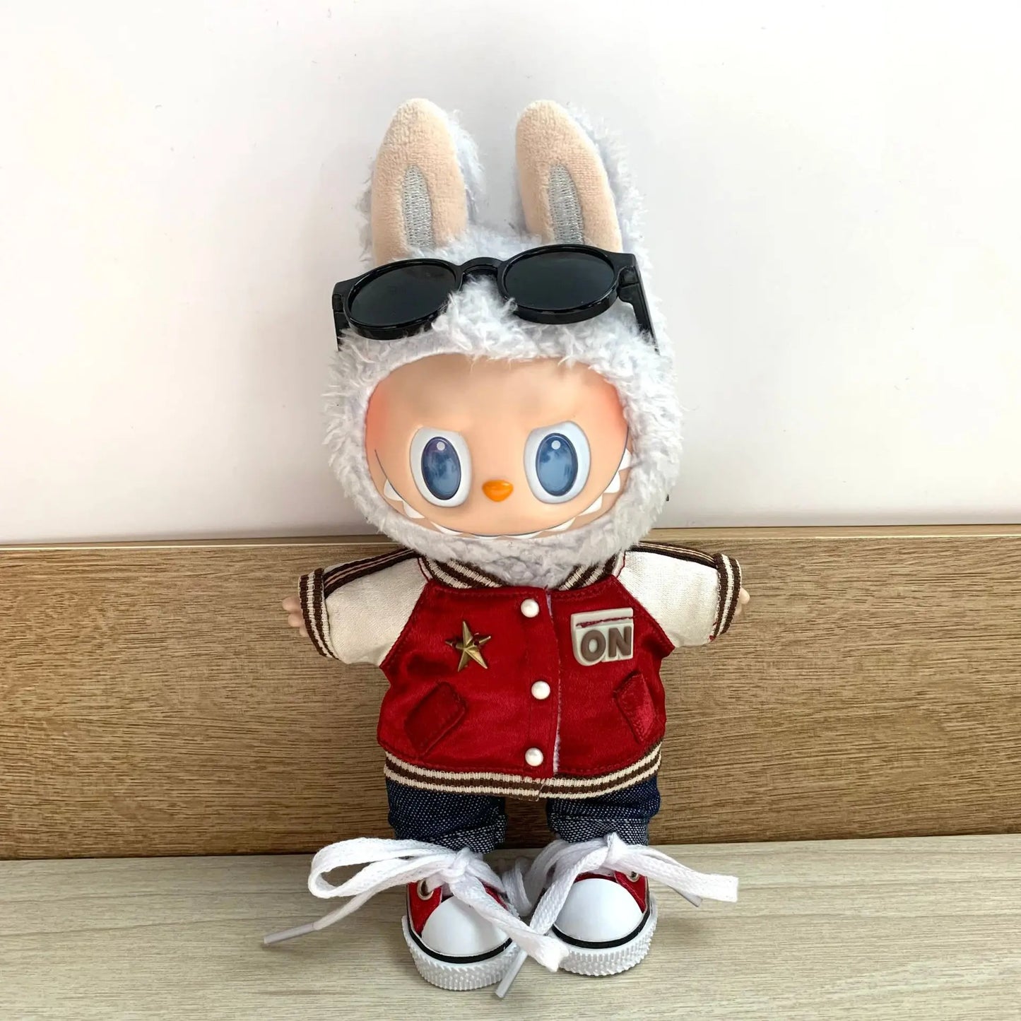 Labubu Clothes – Conjunto de chaqueta de béisbol